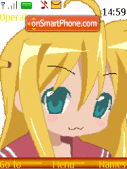 Capture d'écran Anime Girls thème