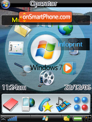 Windows Se7en 01 tema screenshot