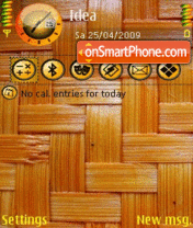 Bamboo Art theme screenshot