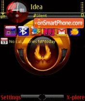 Logo Embossed tema screenshot