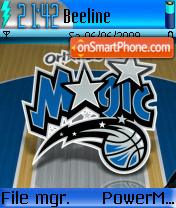 Capture d'écran Orlando Magic thème