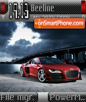 Capture d'écran Audi R8 14 thème