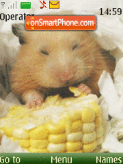 Hamster animated theme screenshot