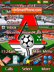 Capture d'écran FC Lokomotiv thème