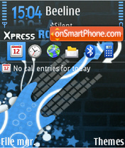 Capture d'écran Xpress Rock Music thème