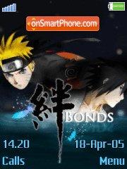 Naruto bonds es el tema de pantalla