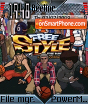Скриншот темы Free Style