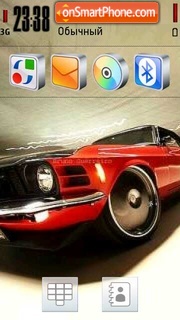 Capture d'écran Mustang V4 thème