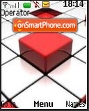 Capture d'écran Red Cube thème