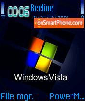 Скриншот темы Win Vista 01