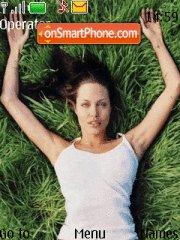 Angelina Jolie theme screenshot
