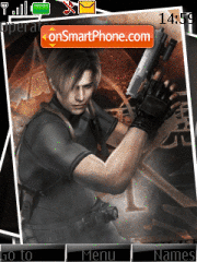 Capture d'écran Resident Evil Degene thème