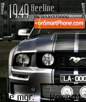 Capture d'écran Ford Mustang 70 thème