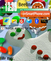 Christmas theme screenshot
