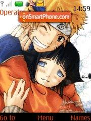 Naruto With Hinata tema screenshot