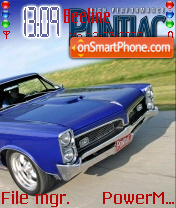 Pontiac GTO tema screenshot