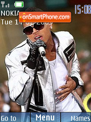 Capture d'écran Chris Brown 01 thème