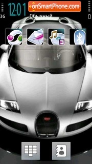 Capture d'écran Bugatti V3 thème