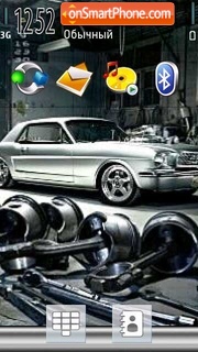 Mustang V5 tema screenshot