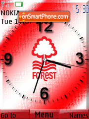 Capture d'écran Nottingham Clock thème