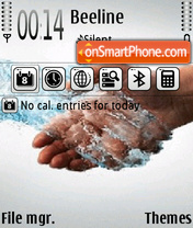 Nokiahands theme screenshot