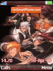 Скриншот темы Bleach Group