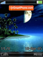 Capture d'écran Moon Animated 01 thème