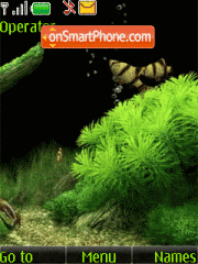 Dream aquarium anim tema screenshot