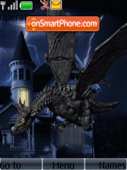 Dragon animated tema screenshot