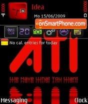 ATI Rocks tema screenshot