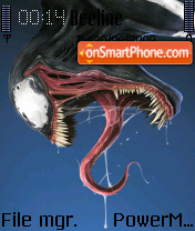 Capture d'écran Venom 02 thème