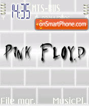 Pink Floyd theme screenshot