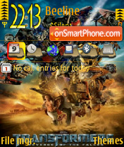 Transformers 03 theme screenshot