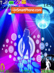 Disco theme screenshot