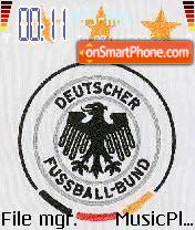 Скриншот темы Germany Football Team 2006
