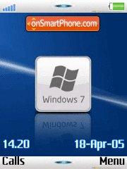 Windows7 es el tema de pantalla