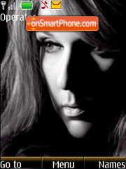 Capture d'écran Celine Dion thème