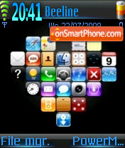 Capture d'écran Myphone thème
