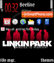 Linkin Park 11 tema screenshot