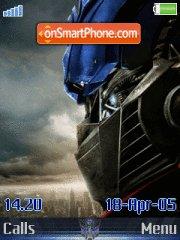 Capture d'écran Transformers 04 thème