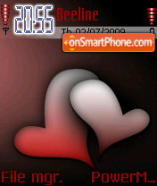Emo Love 11 theme screenshot