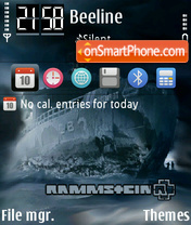 RammsteinFP1_yI theme screenshot