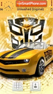 Capture d'écran Transformers 06 thème