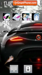 Capture d'écran Mercedes Slr V2 thème