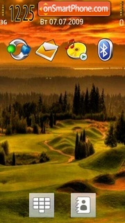 Hillside theme screenshot