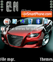 Animated Audi tema screenshot