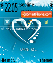 Capture d'écran Love 29 thème