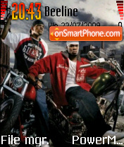 Скриншот темы 50 Cent 02