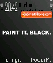 Paint It es el tema de pantalla