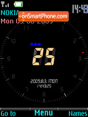 Excellent Clock tema screenshot